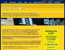 Tablet Screenshot of duplicas.com